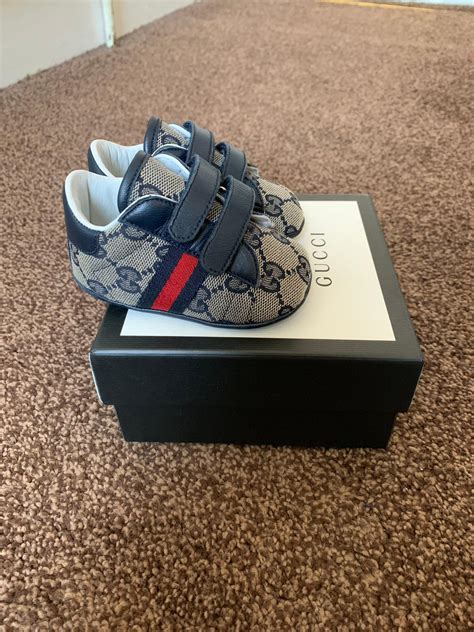 gucci baby trainers|baby gucci trainers sale.